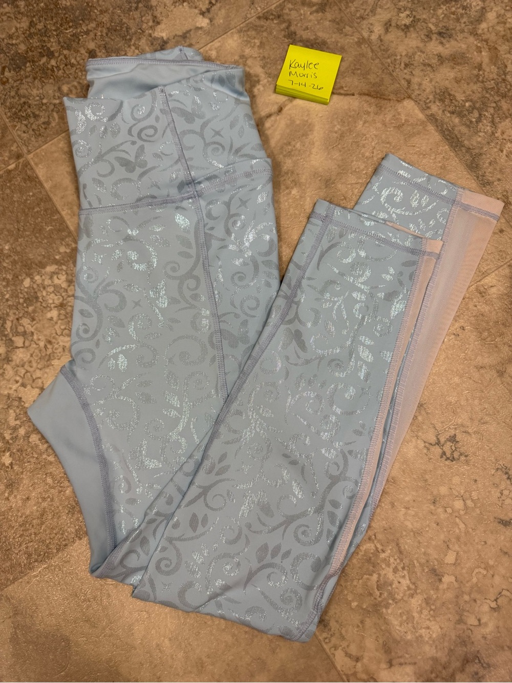 Crowned Athletics After Midnight leggings